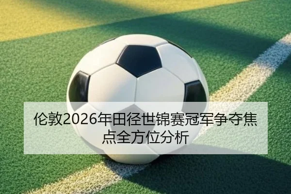 伦敦2026年田径世锦赛冠军争夺焦点全方位分析